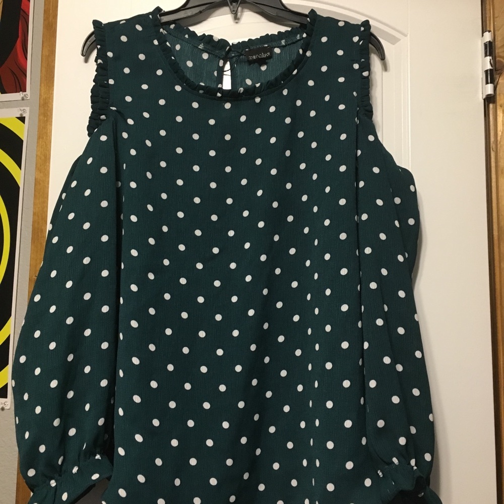 Open Shoulder Shirt